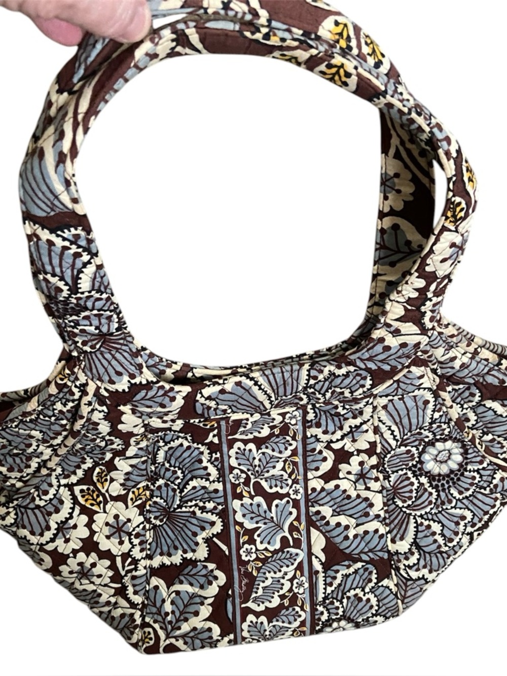 VERA BRADLEY Quilted Floral Tote Bag